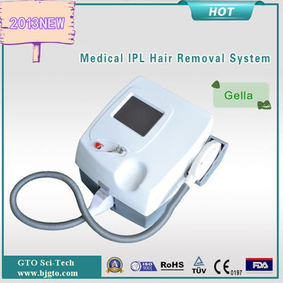 Portable IPL Hair Removal Beauty Equipment , Removal Wrinkle