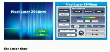 2940nm Yag Pixel Laser System Er Glass Laser Machine For Scar Removal, Ablative Skin Resurfacing