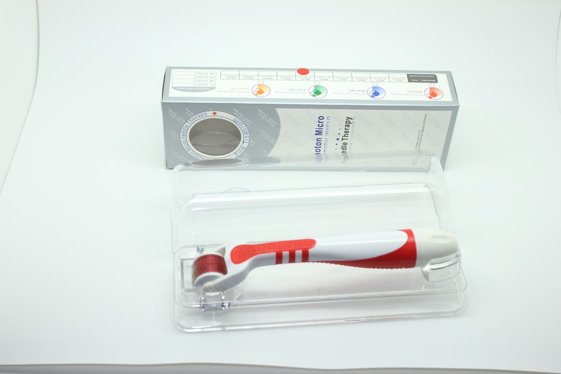 Portable LED Needle Derma Roller , Can Change Head 540 Needles Photon Dermaroller
